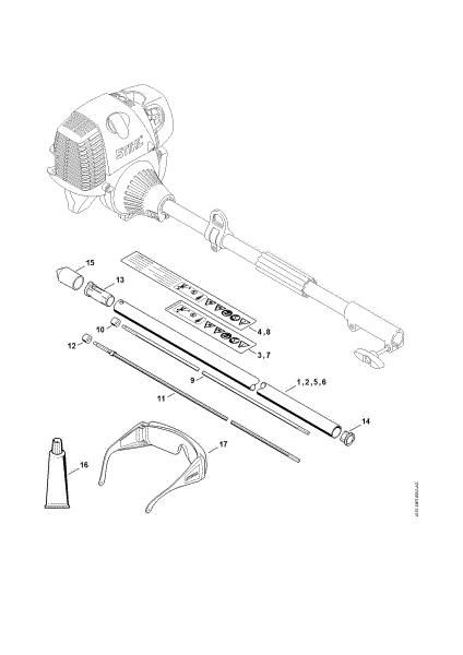 Picture of FCS-KM Drive tube assembly FCS-KM