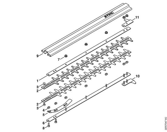 Blade KombiTools (-KM) HL-KM 135° Stihl