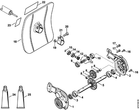 BF Gear head Power tool attachments BF Stihl