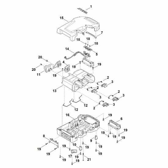 Picture of A - Battery compartment ADA 700.0