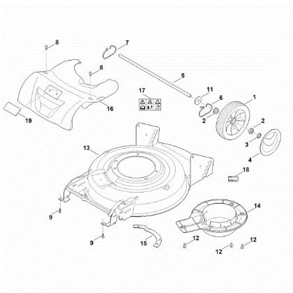 Picture of C - Housing, rear axle RMA 2.0 RP