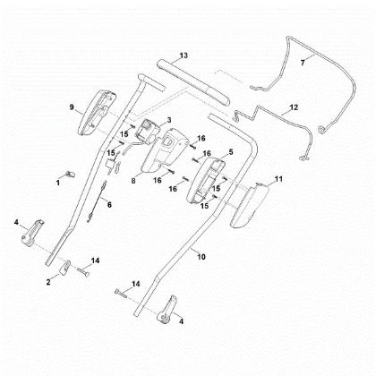 Picture of A - Handle upper part RMA 2.0 RT