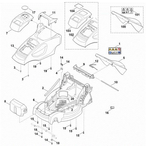 Picture of B - Housing RMA 235.0