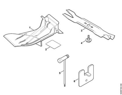 Mulching attachment, Tools Cordless lawn mowers (RMA) RMA 370 Stihl