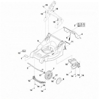 Picture of B - Housing, Front axle RMA 443.0 TC