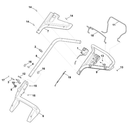 Picture of A - Handle RMA 443.1 TC