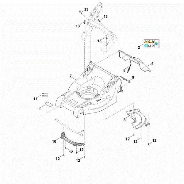 Picture of B - Housing RMA 443.2 C