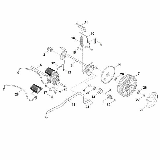 Picture of C - Chassis, height adjustment RMA 448.2 PV