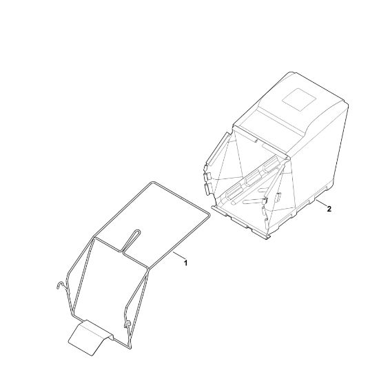 Picture of G - Grass catcher bag RMA 765.0 V