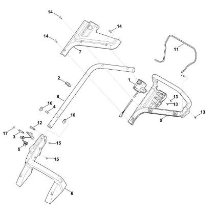 Picture of A - Handle RME 443.0 C