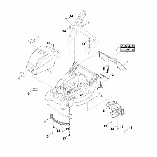 Picture of B - Housing RME 443.0 C
