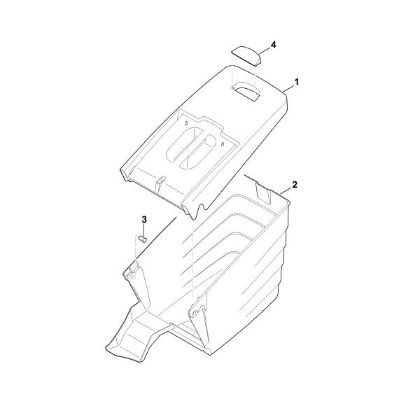 Picture of F - Grass catcher bag RME 545.0 C
