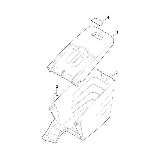Picture of F - Grass catcher bag RME 545.0 C