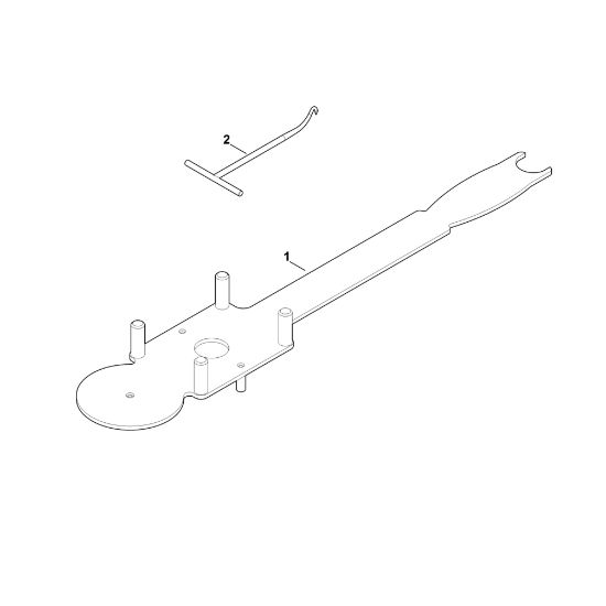 Picture of H - Special tool RME 545.0 C