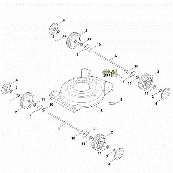 Picture of B - Housing, chassis RM 2.1 R