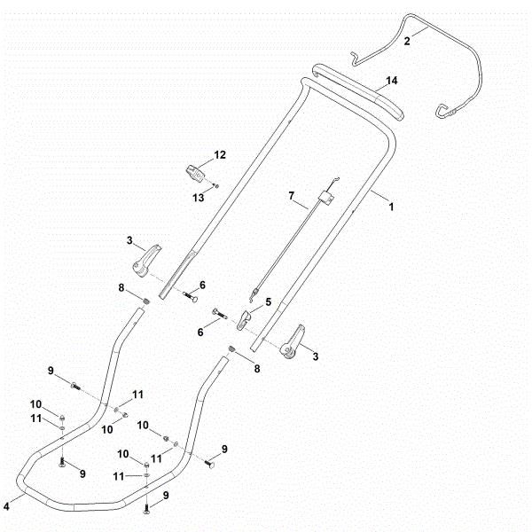 Picture of A - Handle RM 2.2 R