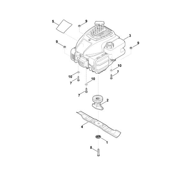 Picture of D - Engine, blade RM 248.0
