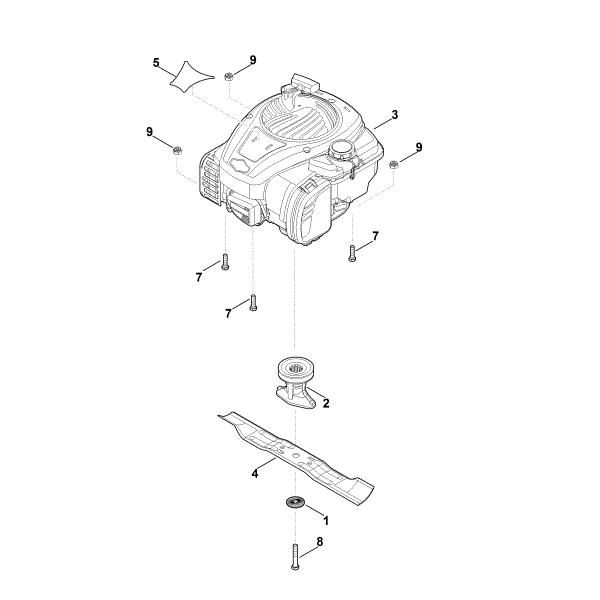 Picture of D - Engine, blade RM 248.0 T
