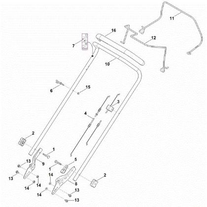 Picture of A - Handle RM 248.1 T