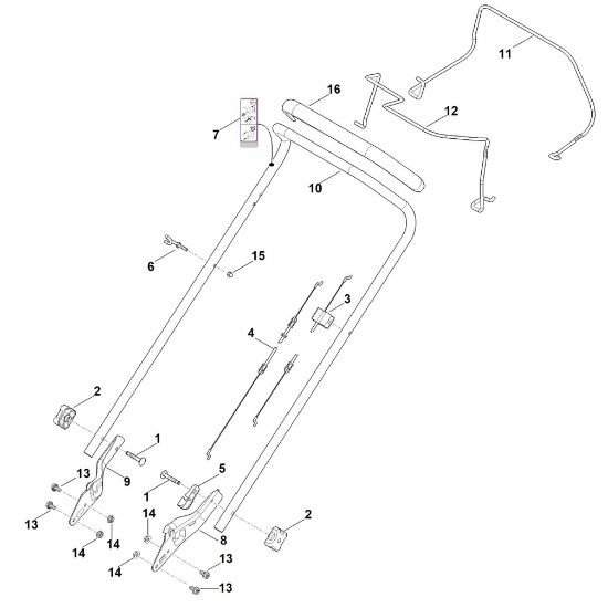 Picture of A - Handle RM 248.1 T