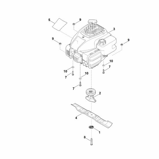 Picture of D - Engine, blade RM 248.1 T