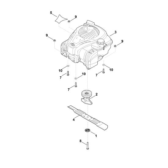 Picture of D - Engine, blade RM 253.0