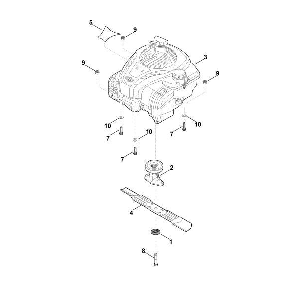 Picture of D - Engine, blade RM 253.0