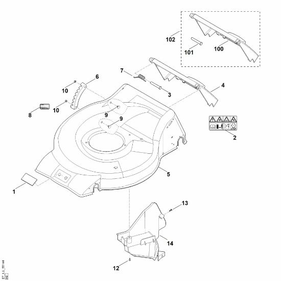 Picture of B - Housing RM 253.0 T
