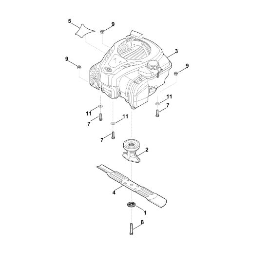 Picture of D - Engine, blade RM 253.0 T
