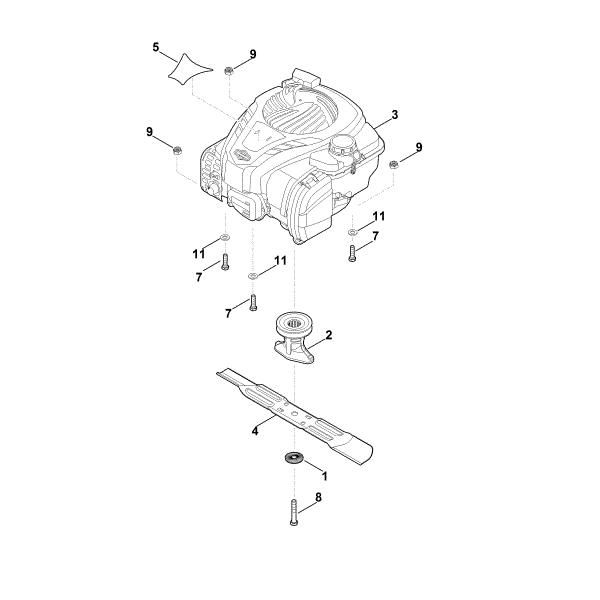 Picture of D - Engine, blade RM 253.0 T