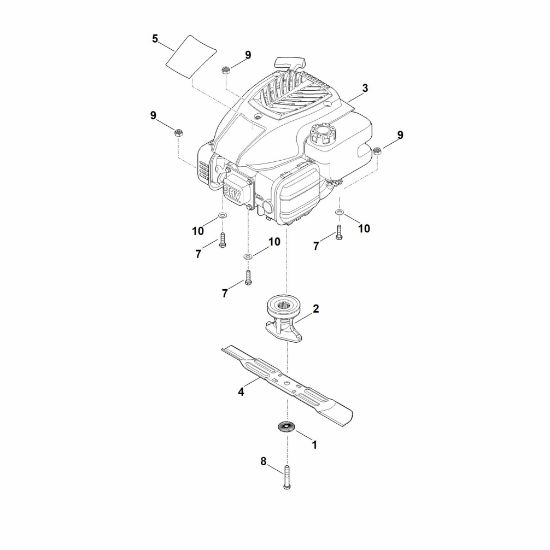 Picture of D - Engine, blade RM 253.1