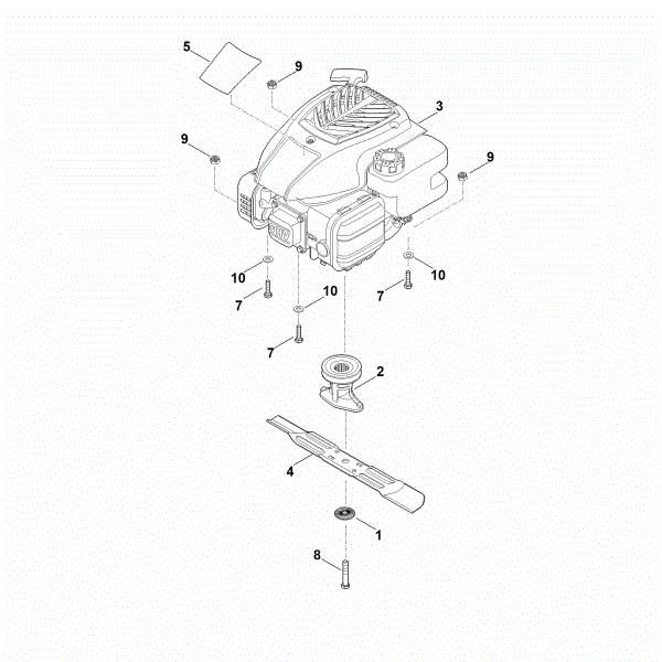 Picture of D - Engine, blade RM 253.1 T