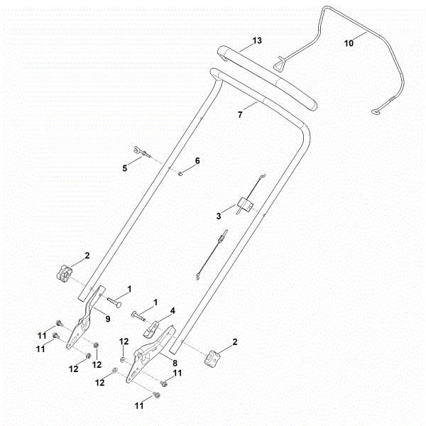Picture of A - Handle RM 253.2