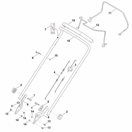 Picture of A - Handle RM 253.2 T