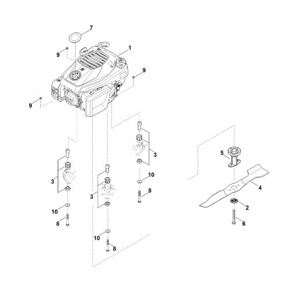 Picture of D - Engine, blade RM 3.1 RT