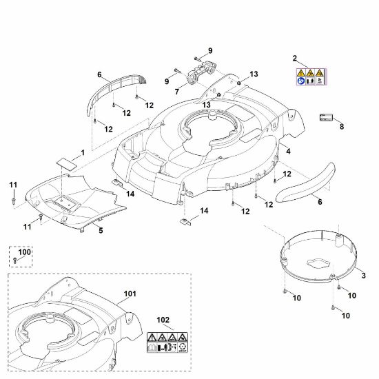Picture of B - Housing RM 4.0 R