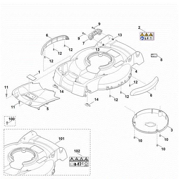 Picture of B - Housing RM 4.0 R