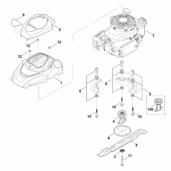 Picture of E - Engine, blade RM 4.0 RTP