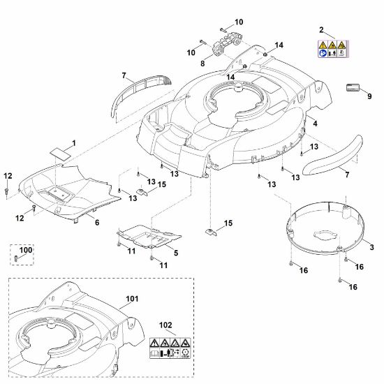 Picture of B - Housing RM 4.0 RV