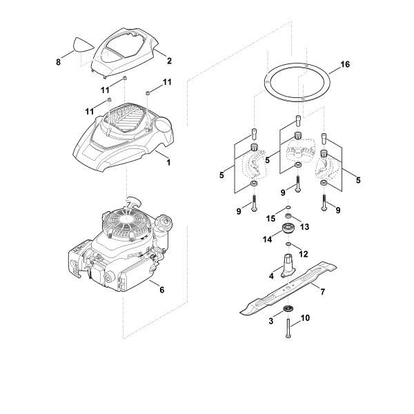 Picture of E - Engine, blade RM 4.0 RV