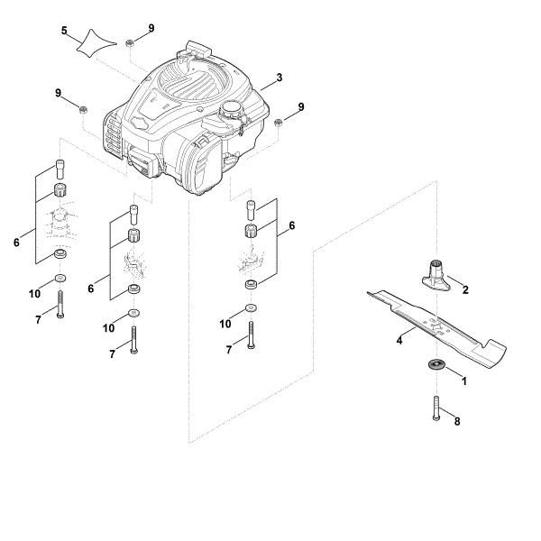 Picture of D - Engine, blade RM 443.0