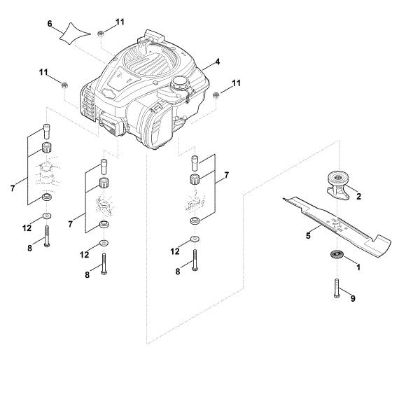 Picture of D - Engine, blade RM 443.0 T