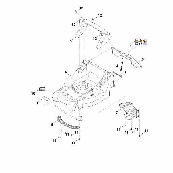 Picture of B - Housing RM 443.1