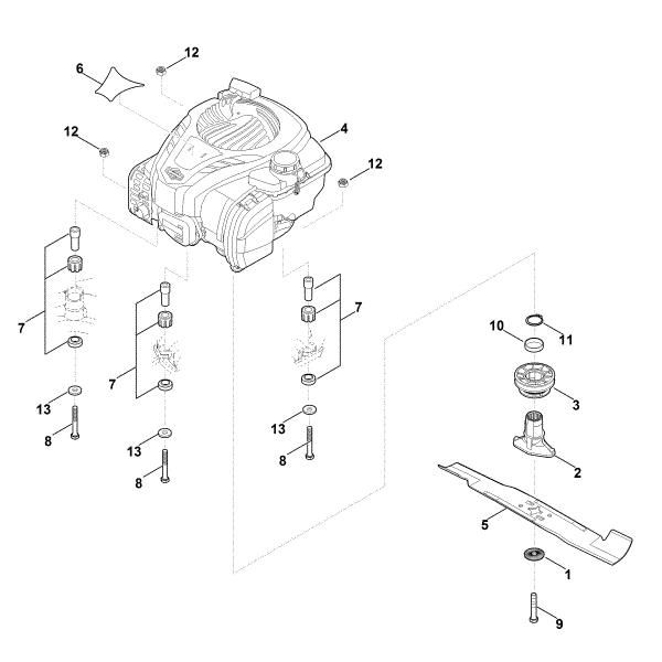 Picture of D - Engine, blade RM 448.0 VC
