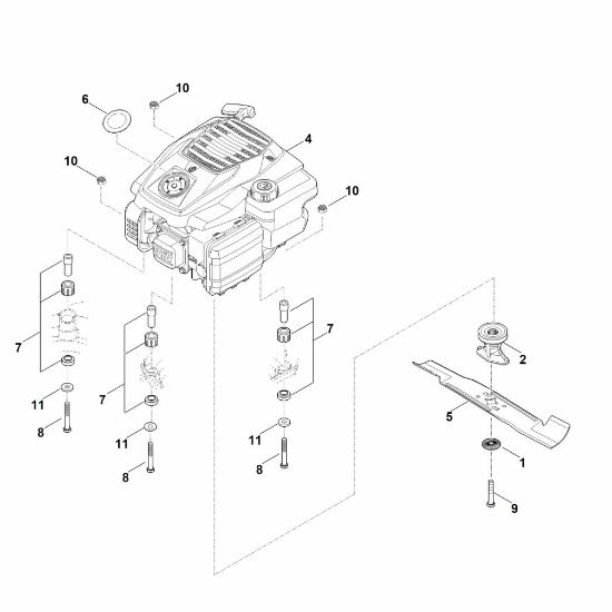 Picture of D - Engine, blade RM 448.1 TC