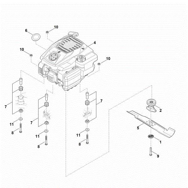 Picture of D - Engine, blade RM 448.1 TC