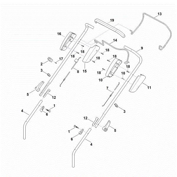 Picture of A - Handle RM 448.1 TX