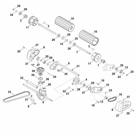 Picture of E - Shaft, Drive RM 545.1 VR