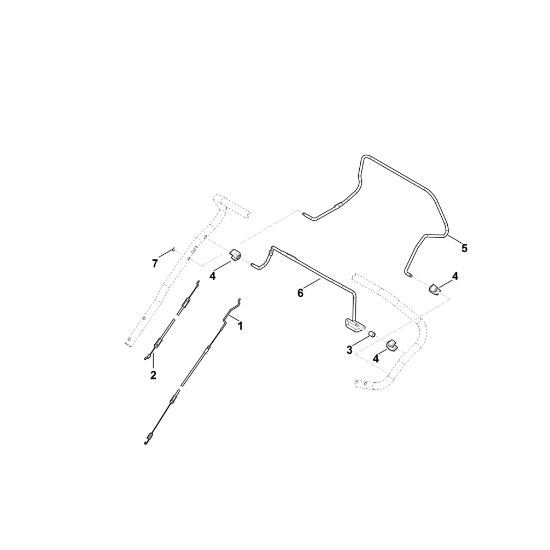 Picture of A - Handle upper part RM 650.0 T