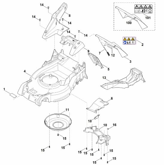 Picture of C - Housing RM 650.0 T
